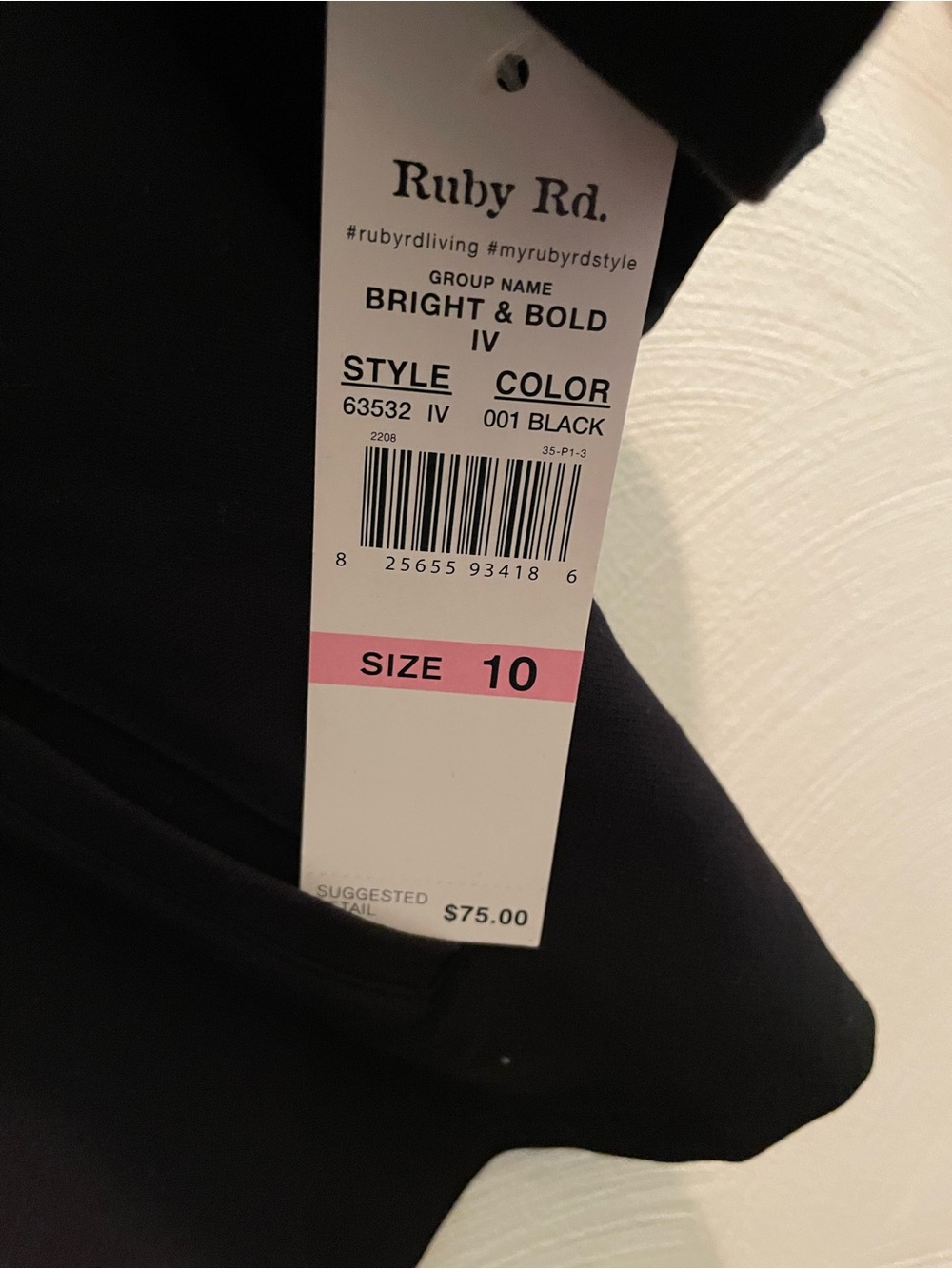 Ruby Rd. Zip-Front Bell Sleeve Jacket - Picture 3 of 3